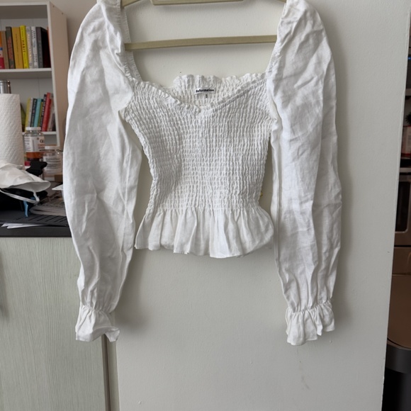 Cambria Linen Top - Size XS - Picture 4 of 4